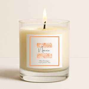 Bougie parfumée 180g - Fleur d'oranger